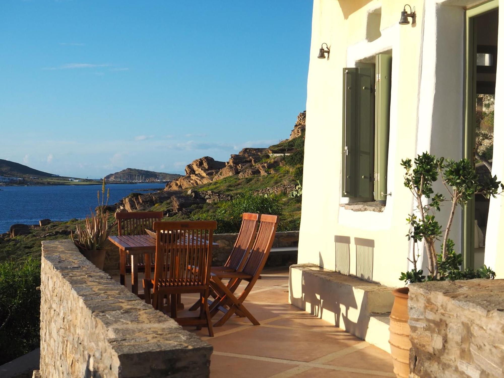 Ochre Dream, Beach Front & Sunset Villa Naousa Eksteriør billede