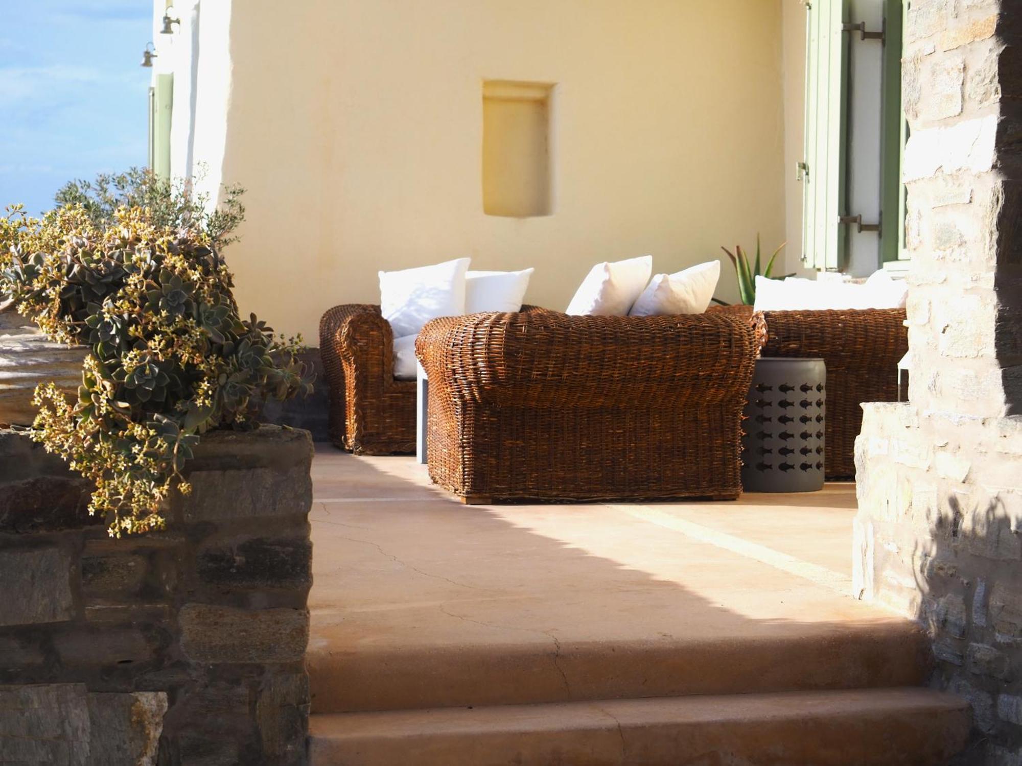 Ochre Dream, Beach Front & Sunset Villa Naousa Eksteriør billede